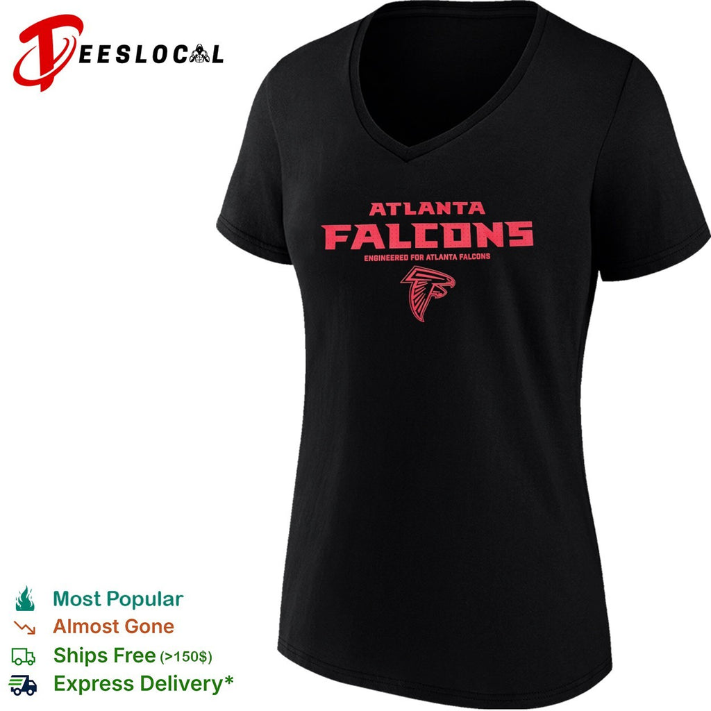 Atlanta Falcons Engineered for Atlanta Falcons Graphic Logo Football Team shirt