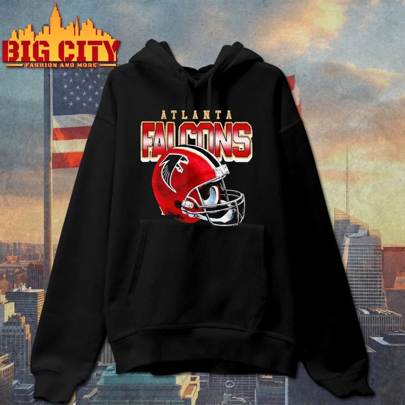 Atlanta Falcons Gradient Helmet Shirt
