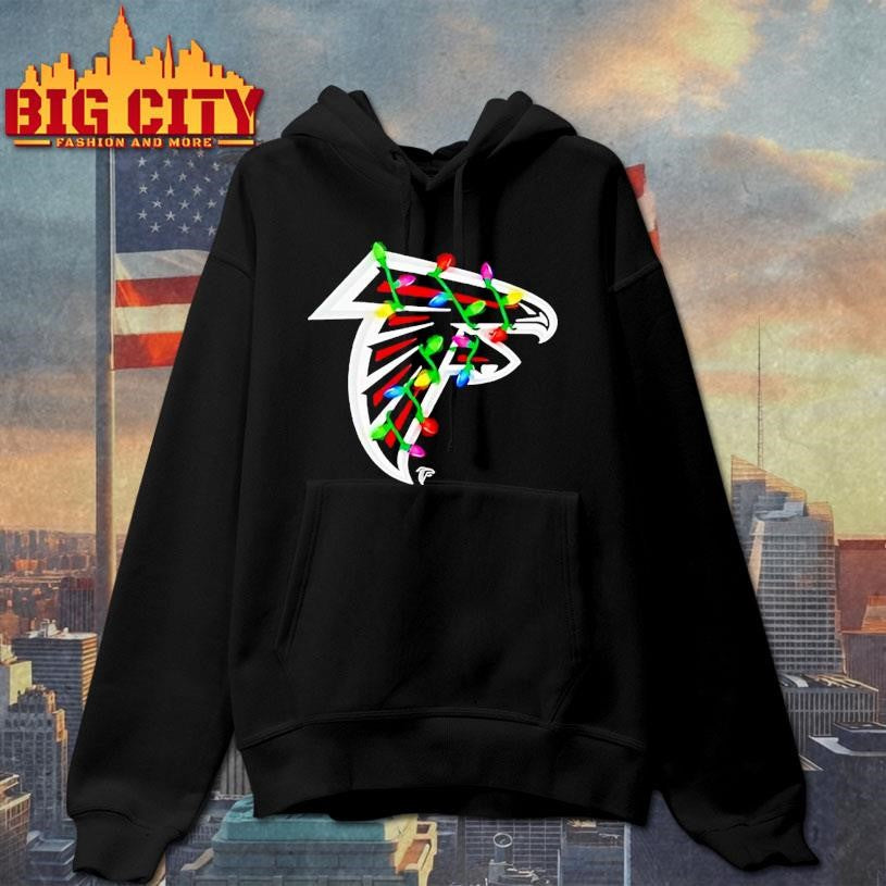 Atlanta Falcons Logo Holiday Lights Shirt