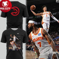 Atlanta Hawks Nickeil Alexander-Walker Jalen Johnson 2025 Fly High Two Sided Shirt
