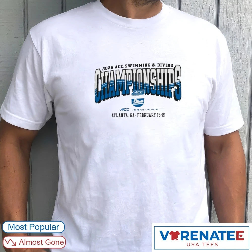 Atlantic Coast Conference Men’s &amp; Women’s Swimming &amp; Diving Championships Atlantic FA Feb 15-21 shirt