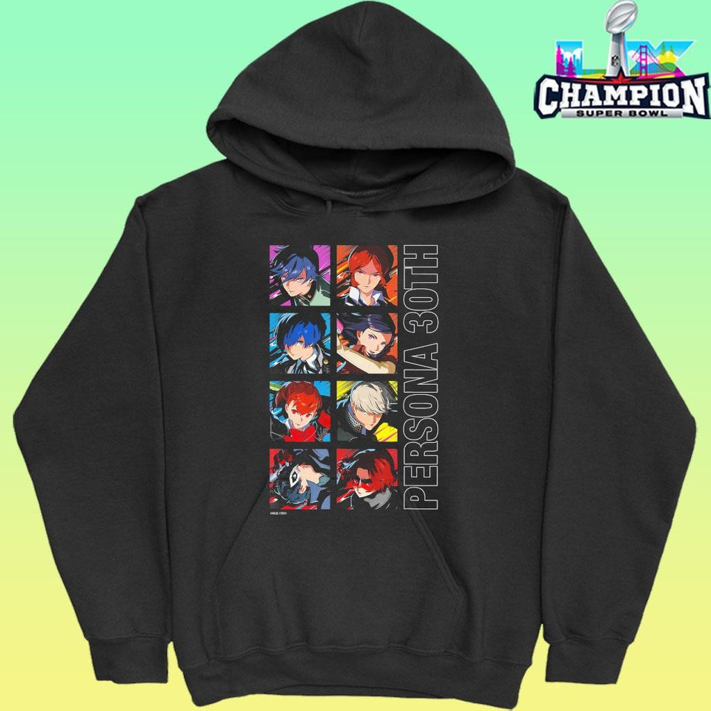 Atlus Persona 30th Protagonist Series Legacy Stack Shirt
