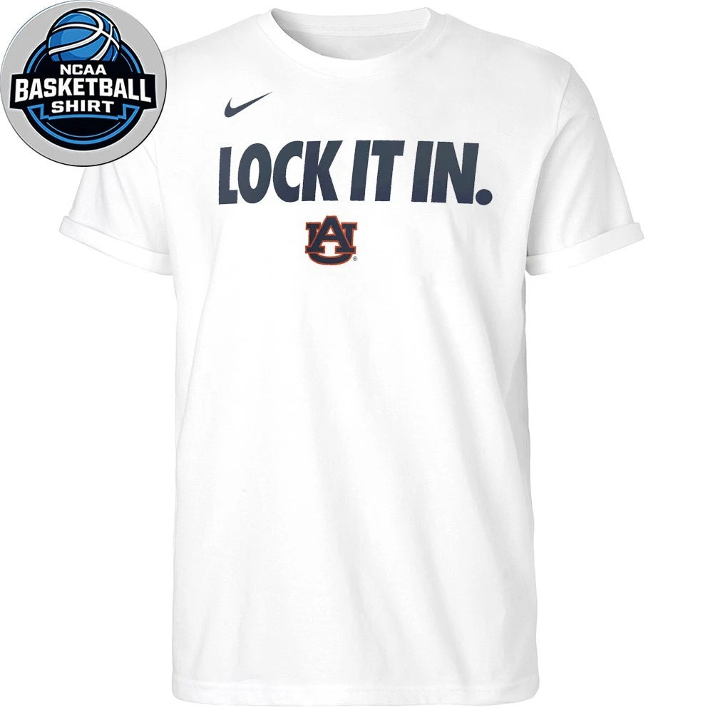 Auburn Lock It In 2026 Shirt