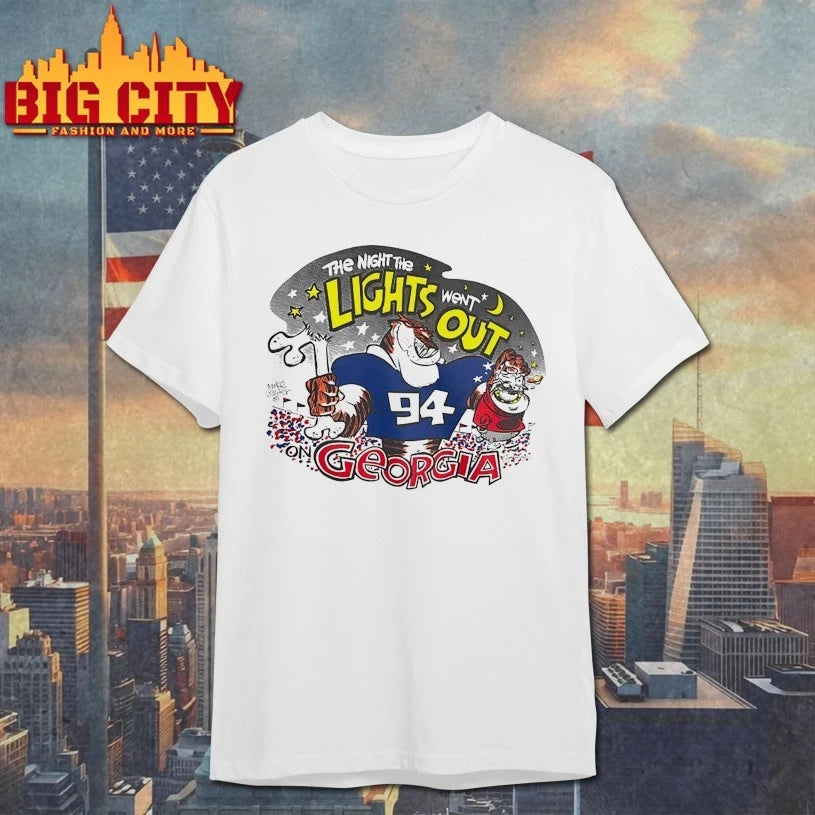 Auburn Tigers The Night The Lights Went Out Georgia Shirt