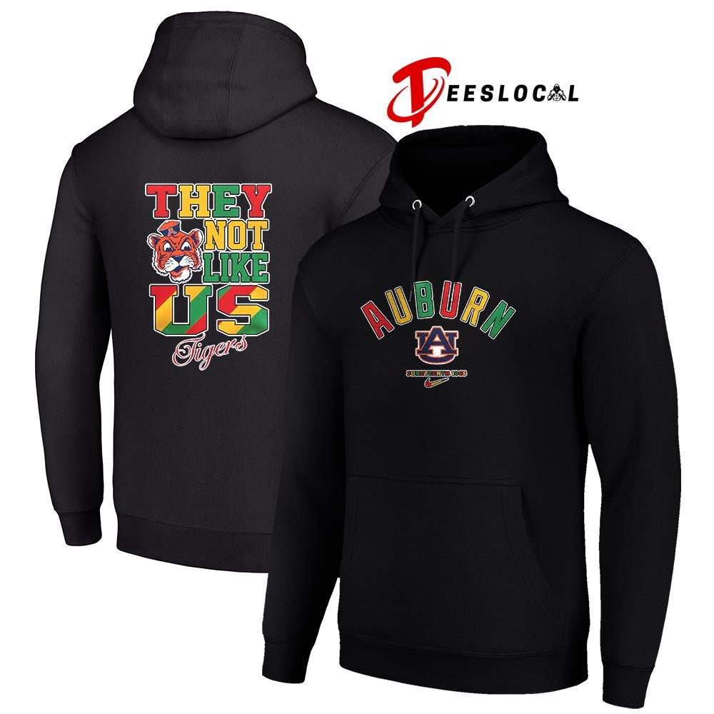Auburn Tigers x Juneteenth they not like us shirt
