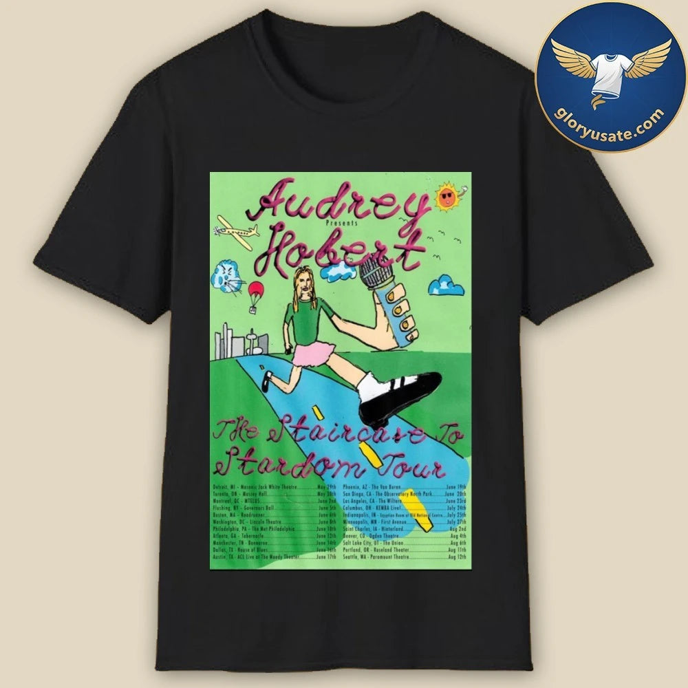 Audrey Hobert The Staircase To Stardom Tour 2026 Poster Shirt