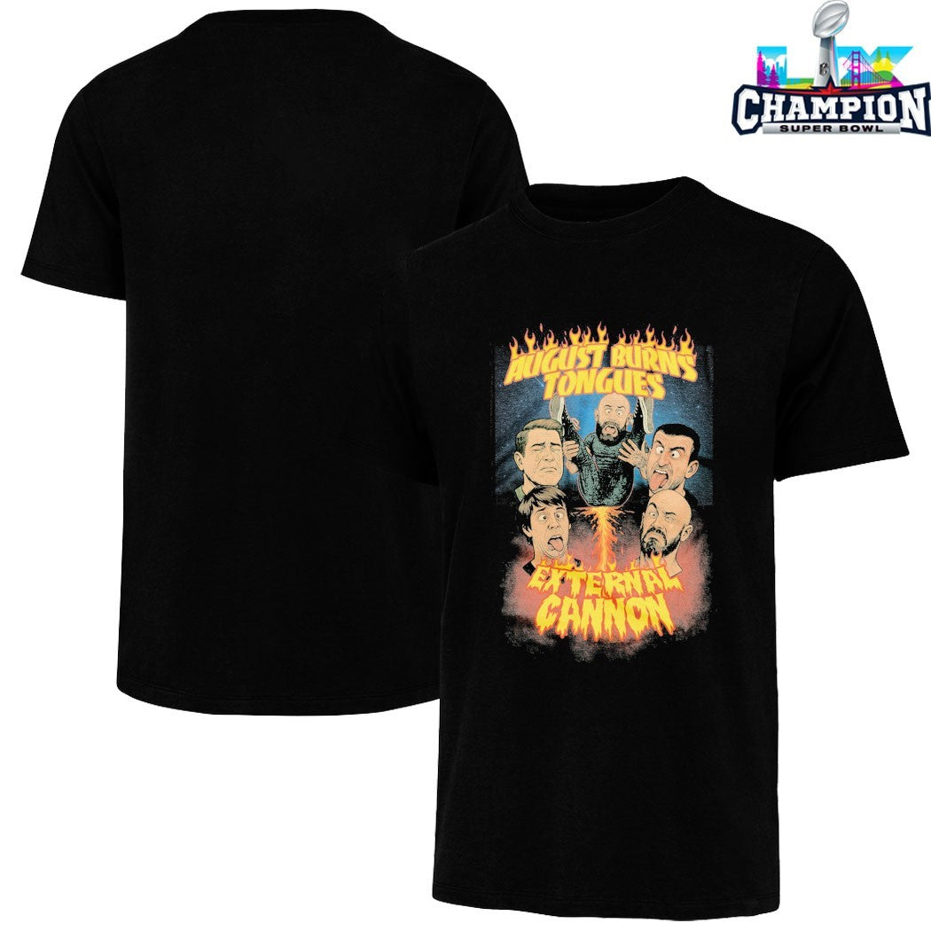 August Burns Red Tongues External Cannon Hot Sauce T-shirts