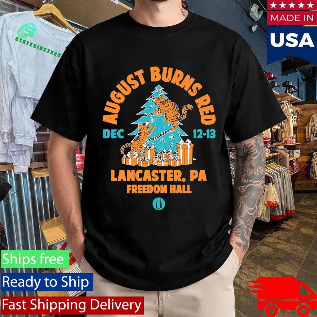 August Burns Red Tour Christmas Cats Shirt