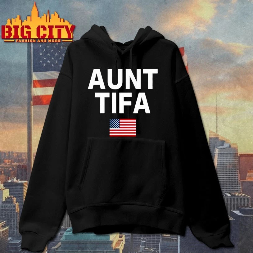 Aunt Tifa flag Shirts