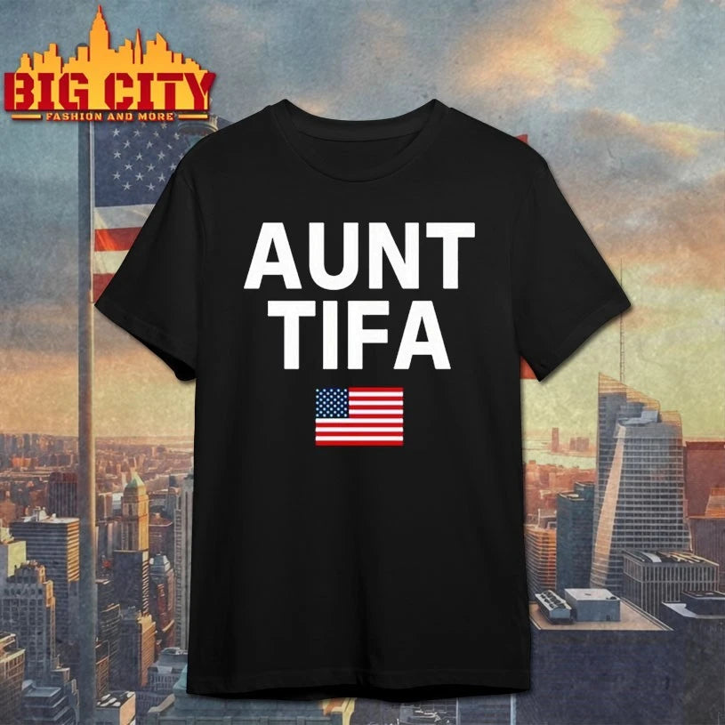 Aunt Tifa flag Shirts