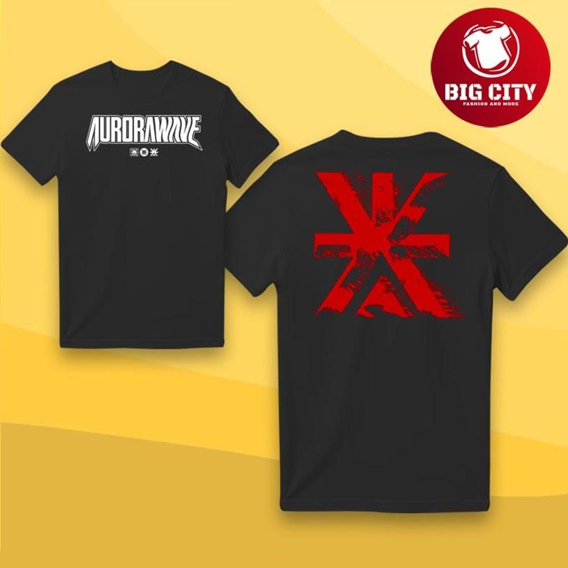 Aurorawave Metal Logo Two Sided Shirt