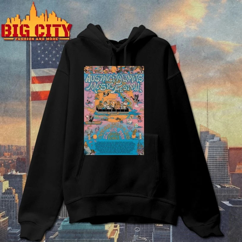 Austin City Limits Music Festival 10-3 10-5 &amp; 10-10 10-12-2025 Austin TX Poster shirt