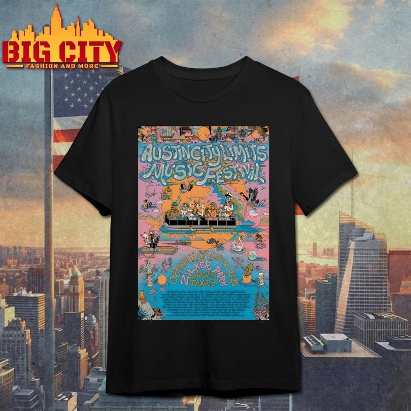 Austin City Limits Music Festival 10-3 10-5 &amp; 10-10 10-12-2025 Austin TX Poster shirt