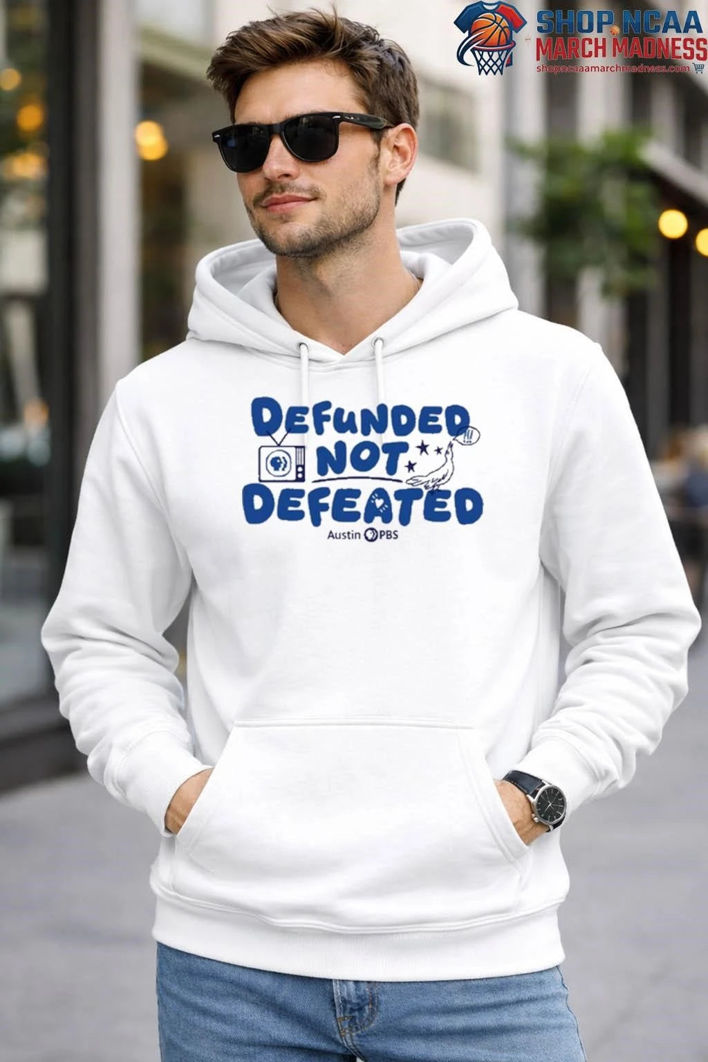 Austin PBS Defunded Not Defeated Tee Shirt