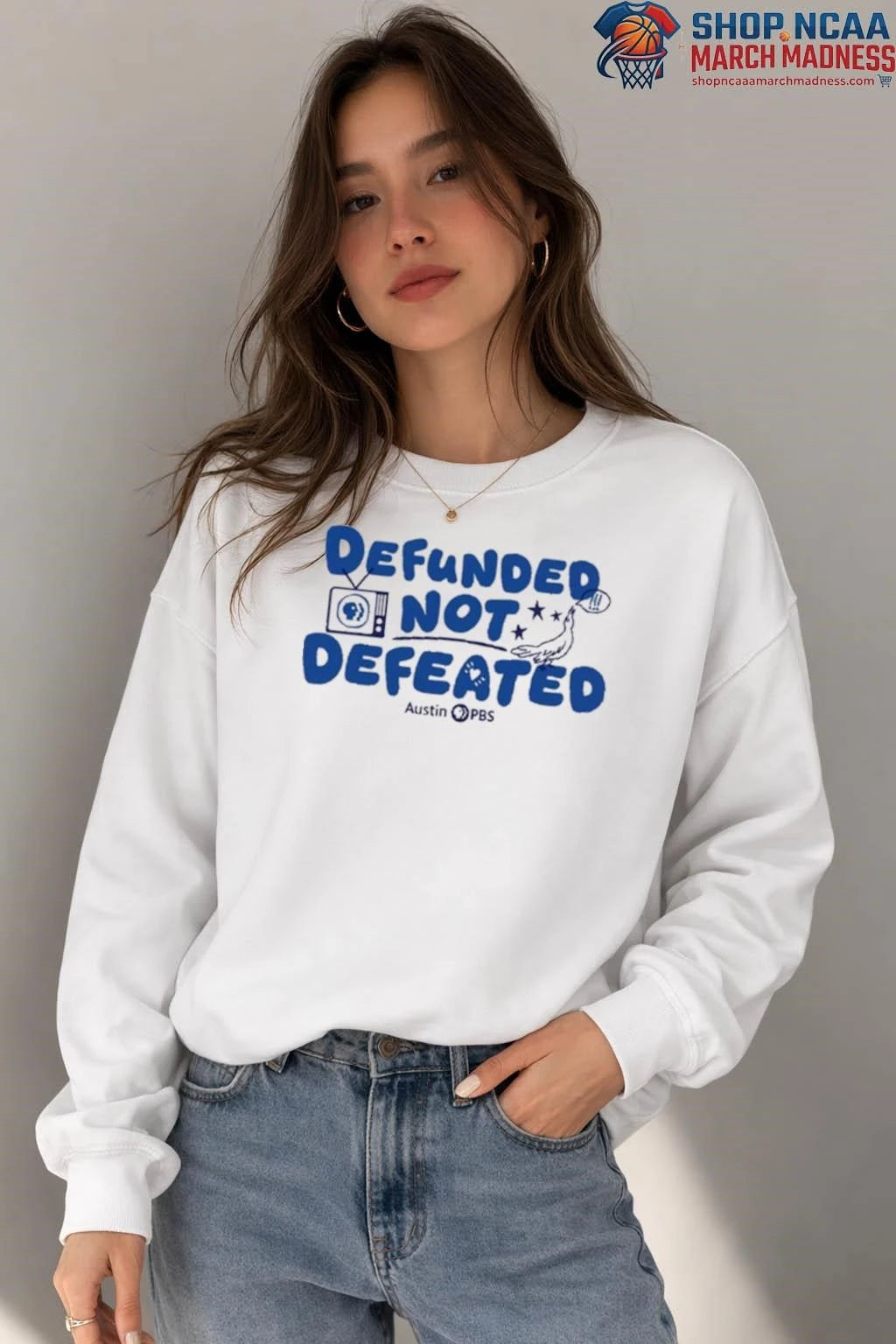 Austin PBS Defunded Not Defeated Tee Shirt