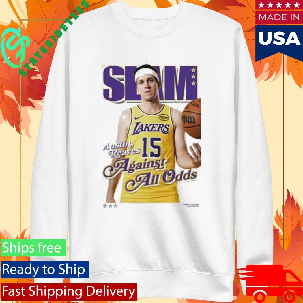 Austin Reaves SLAM 260 Los Angeles Lakers NBA Cover T-Shirt