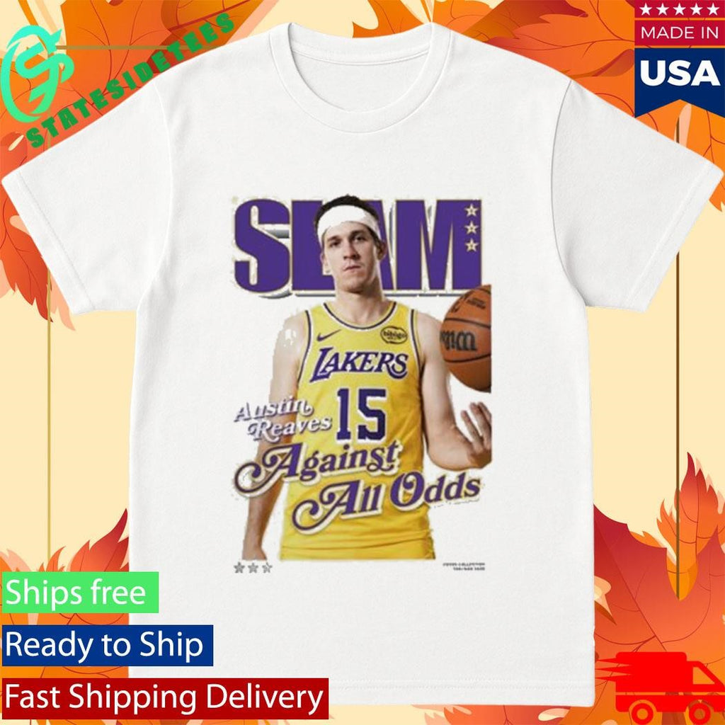 Austin Reaves SLAM 260 Los Angeles Lakers NBA Cover T-Shirt