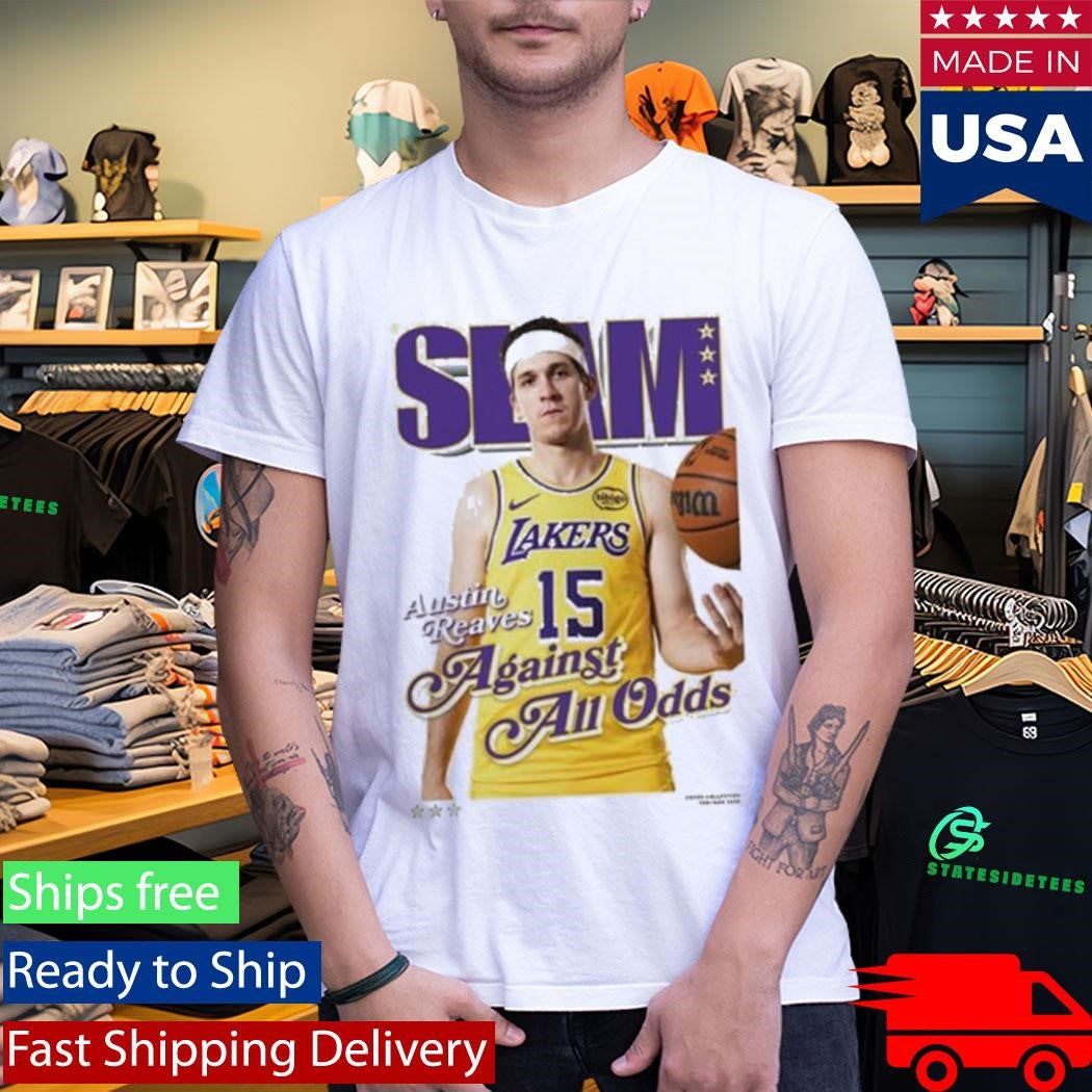 Austin Reaves SLAM 260 Los Angeles Lakers NBA Cover T-Shirt