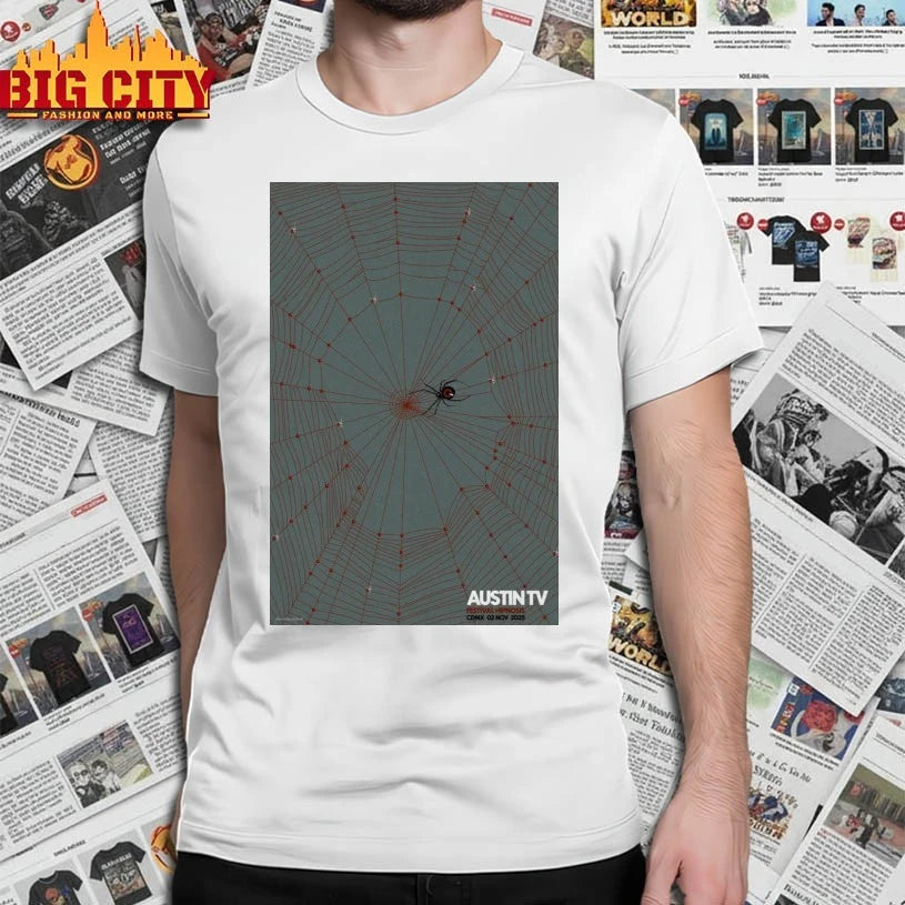 Austin TV Nov 2, 2025 Festival Hipnosis CDMX 02 Nov 2025 Poster shirt
