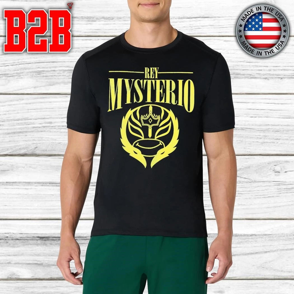 Authentic Event-Worn Rey Mysterio Lucha Smiley Shirt