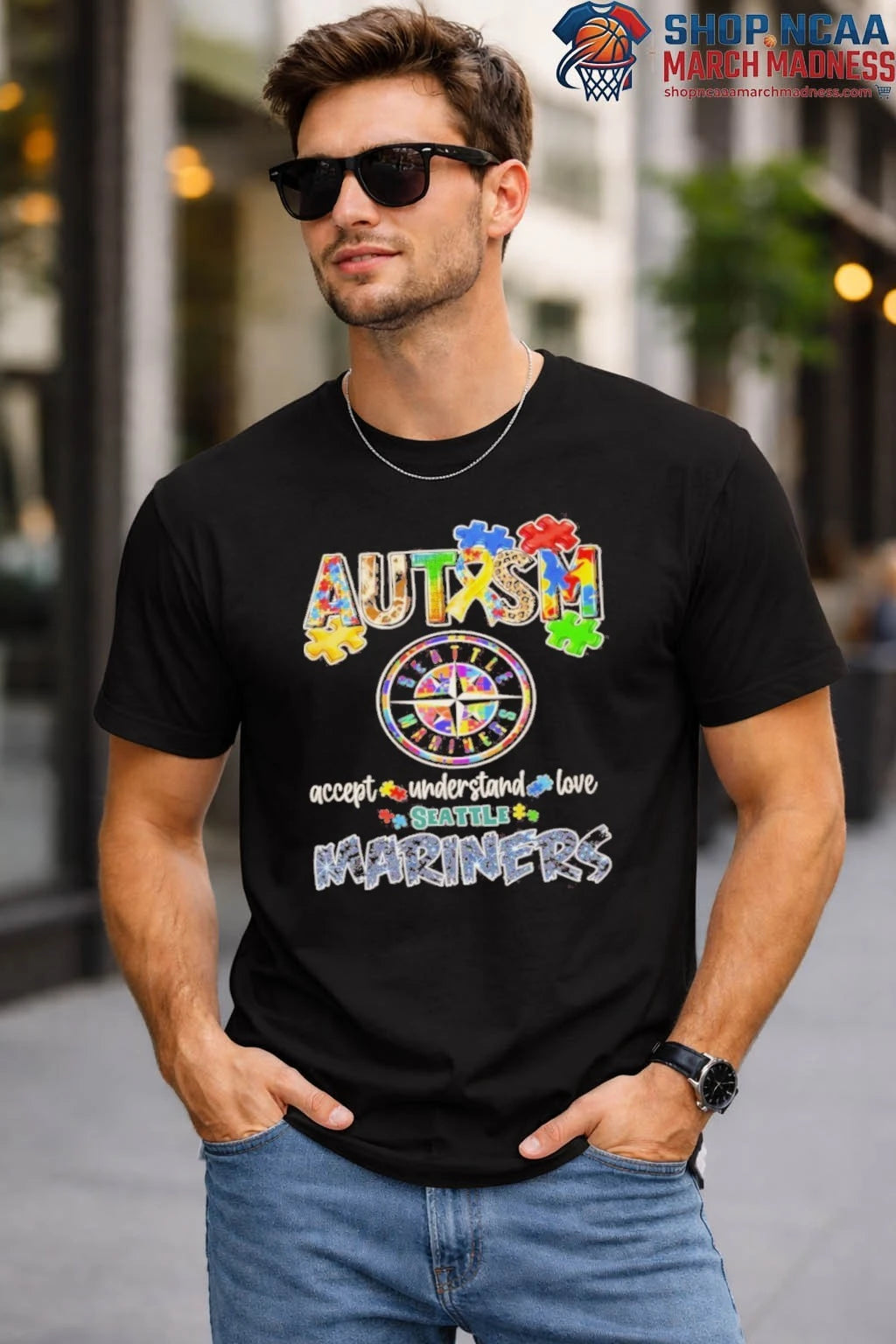 Autism Awareness X Seattle Mariners Accept understand love 2026 Shirt