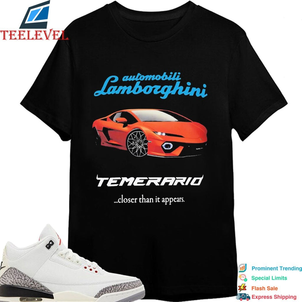 Automobili Lamborghini Temerario Closer Than It Appears T-Shirts