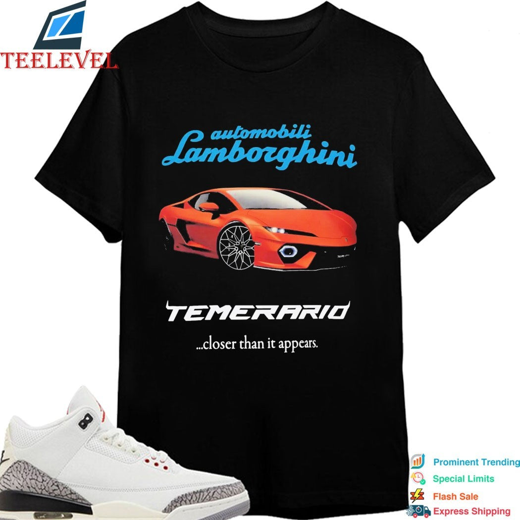 Automobili Lamborghini Temerario Closer Than It Appears T-Shirts