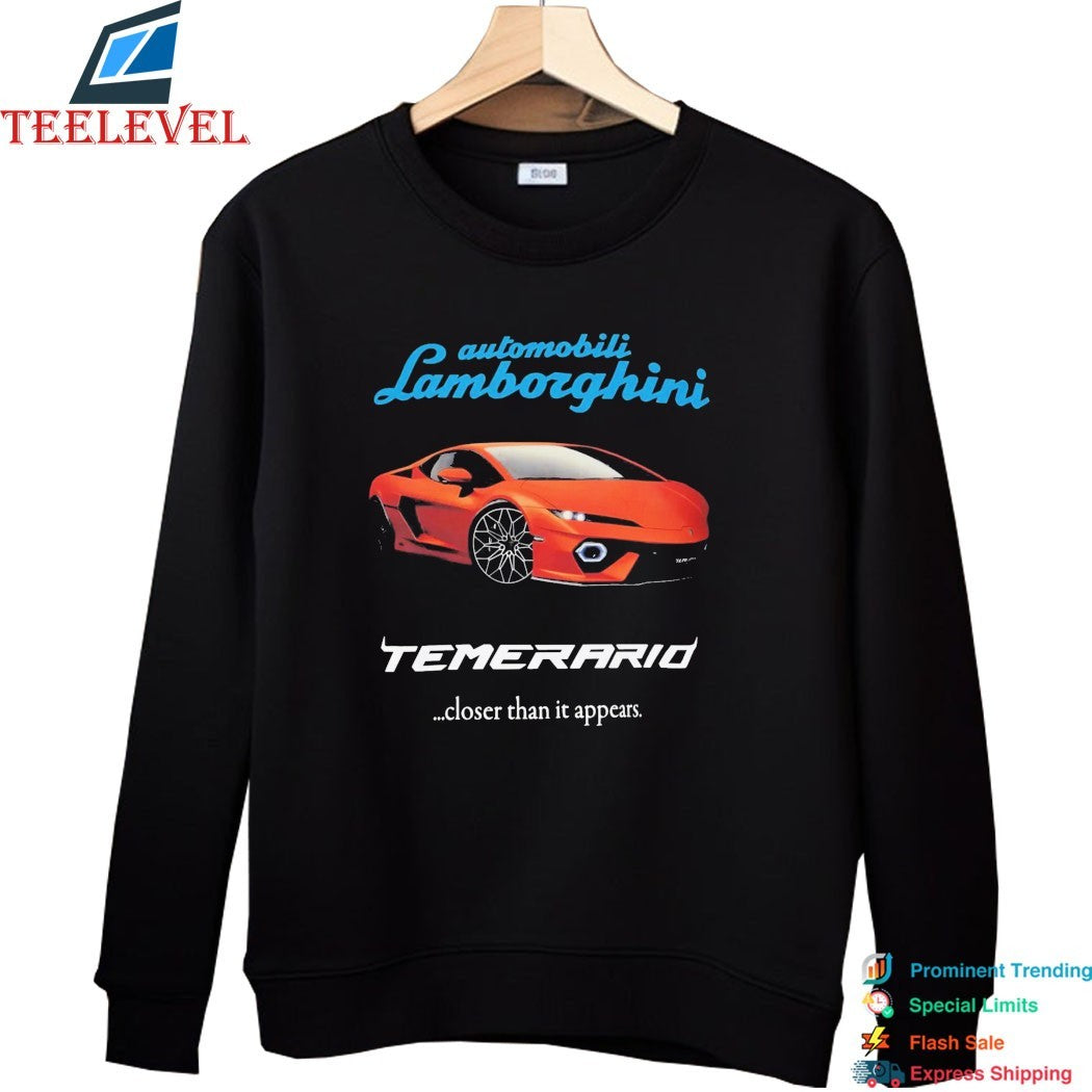 Automobili Lamborghini Temerario Closer Than It Appears T-Shirts