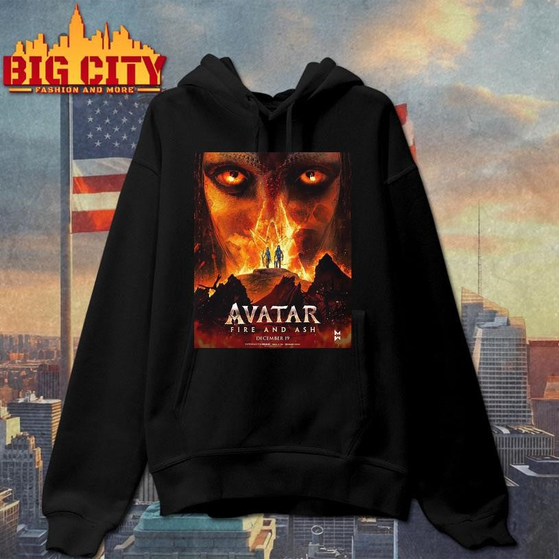 Avatar 3 Fire And Ash Official Poster On December 19th 2025 Shirt