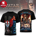 Avatar Fire And Ash Fire Of Hate Avatar 2025 Two Sided Shirt
