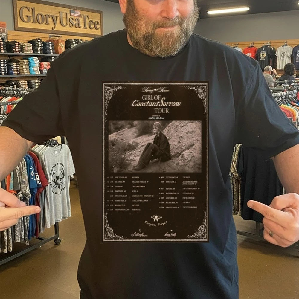 Avery Anna Girl Of Constant Sorrow Tour 2026 Poster Shirt