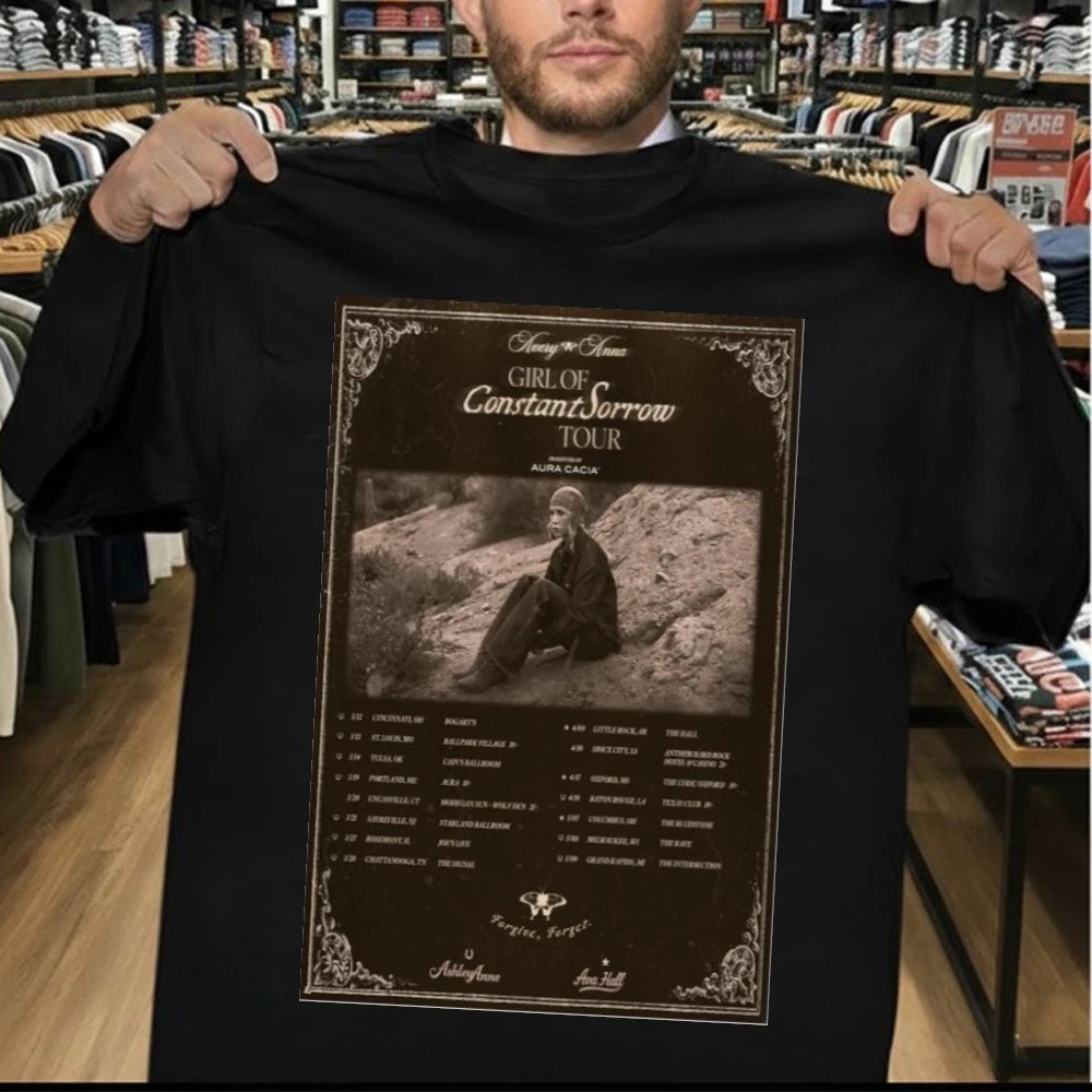 Avery Anna Girl Of Constant Sorrow Tour 2026 Poster Shirt