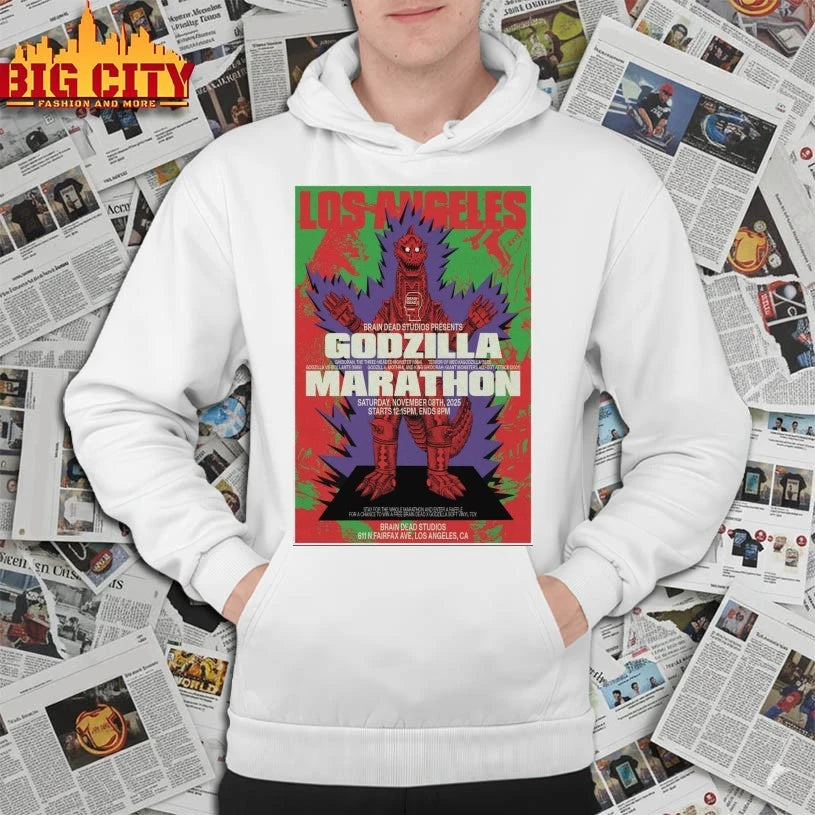 Awesome Brain Dead Godzilla Day November 8 2025 Los Angeles, CA Poster Shirts