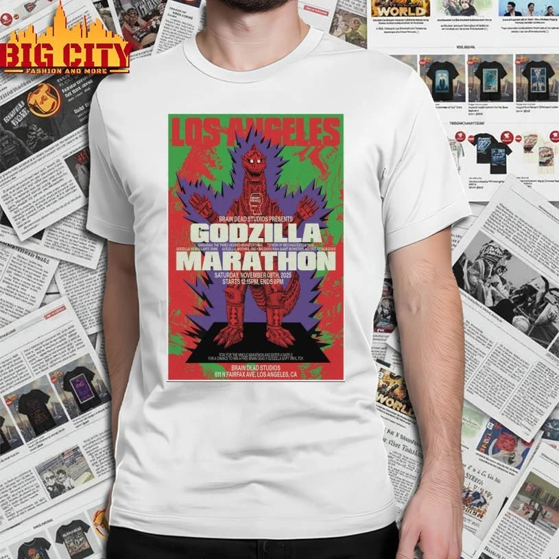Awesome Brain Dead Godzilla Day November 8 2025 Los Angeles, CA Poster Shirts