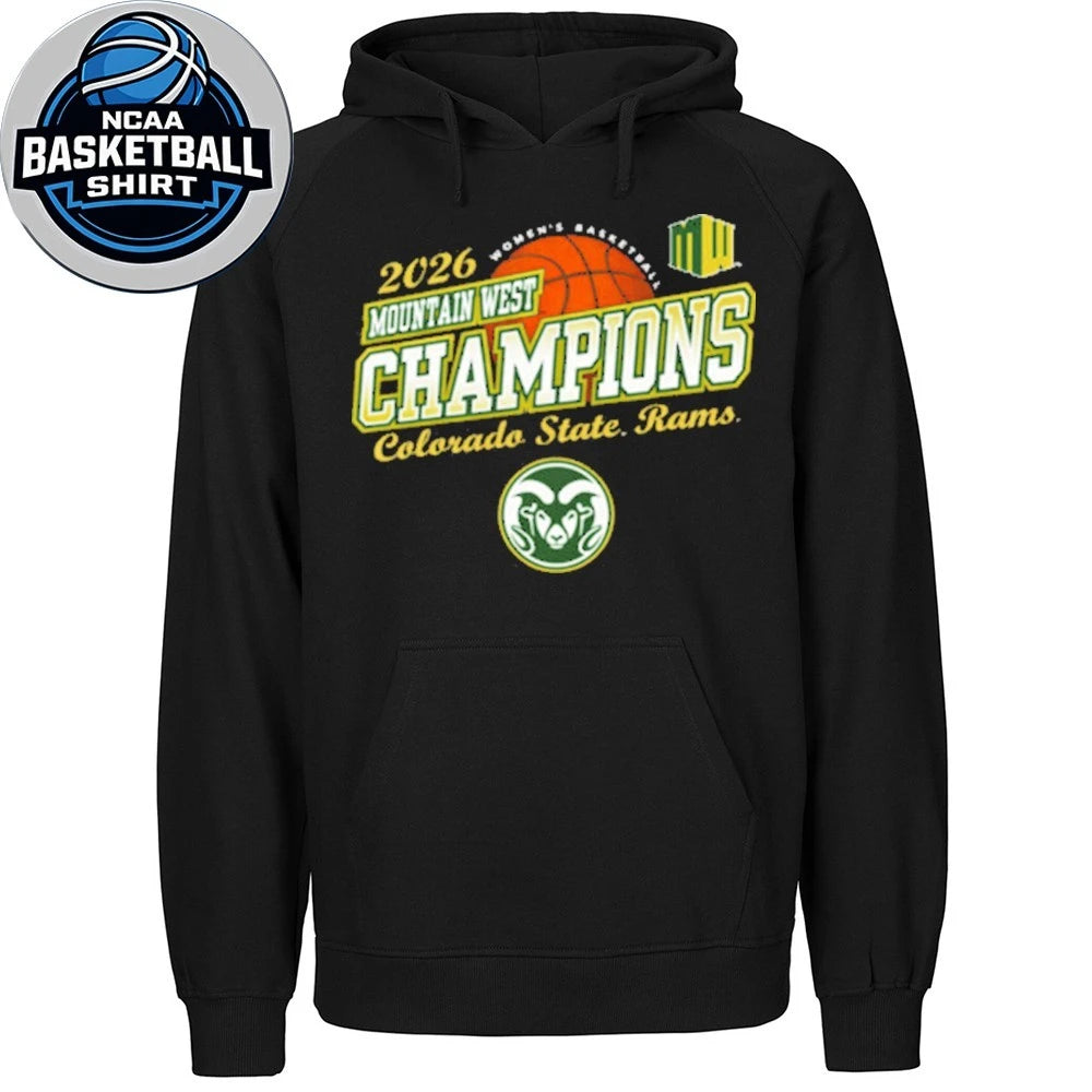 Awesome Colorado State Rams Women’s Basketball 2026 Mountain West Tournament Champions T-Shirt