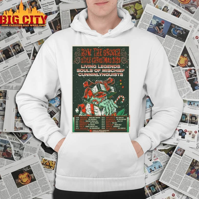 Awesome How The Grouch Stole Xmas Show 2025 Poster Shirts