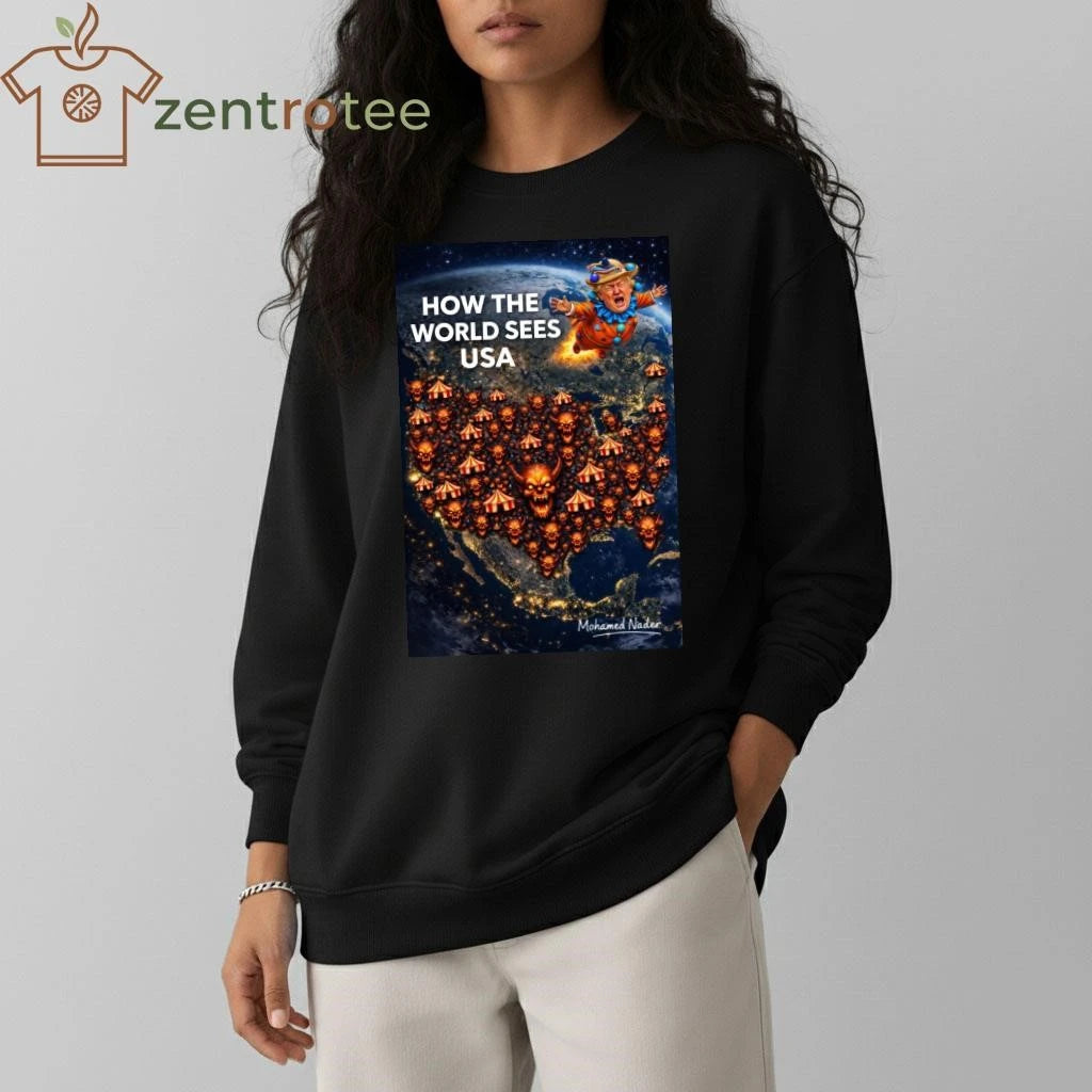 Awesome How The World see US devils Trump tee