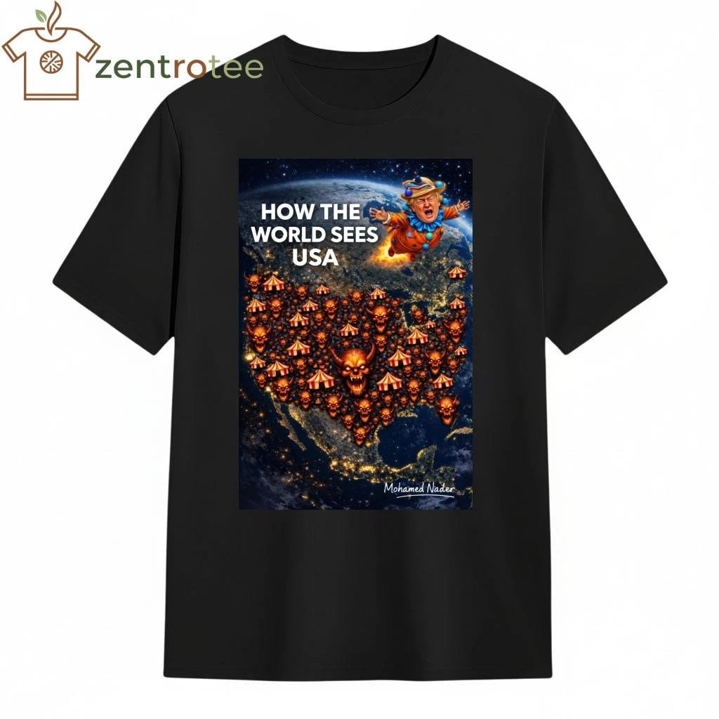 Awesome How The World see US devils Trump tee