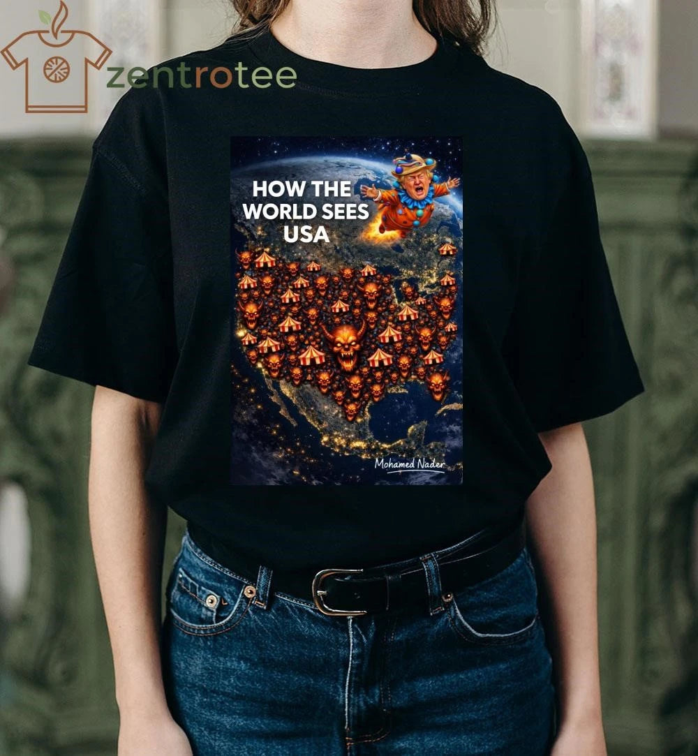 Awesome How The World see US devils Trump tee