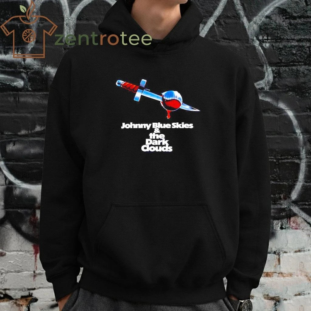Awesome Johnny Blue Skies And The Dark Clouds Mutiny After Midnight Album Cover Art tee
