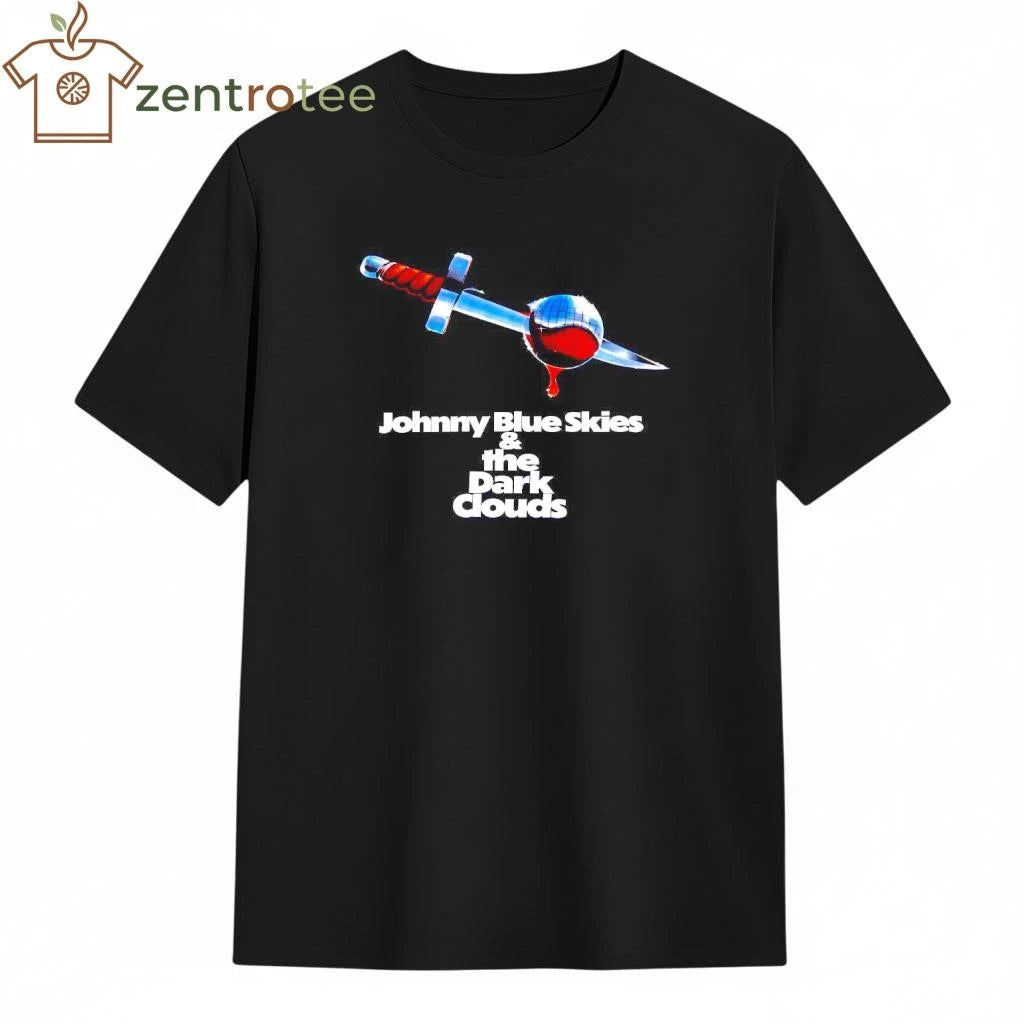 Awesome Johnny Blue Skies And The Dark Clouds Mutiny After Midnight Album Cover Art tee