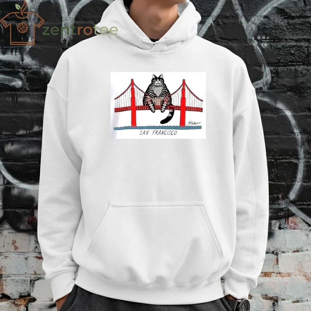 Awesome Project Hail Mary 2026 Ryan Gosling B Kliban Cat San Francisco Golden Gate tee