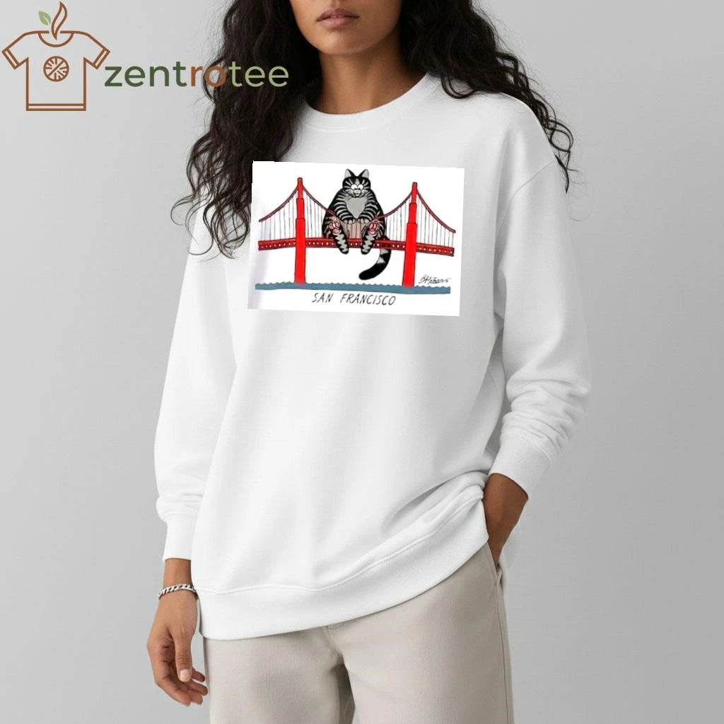 Awesome Project Hail Mary 2026 Ryan Gosling B Kliban Cat San Francisco Golden Gate tee