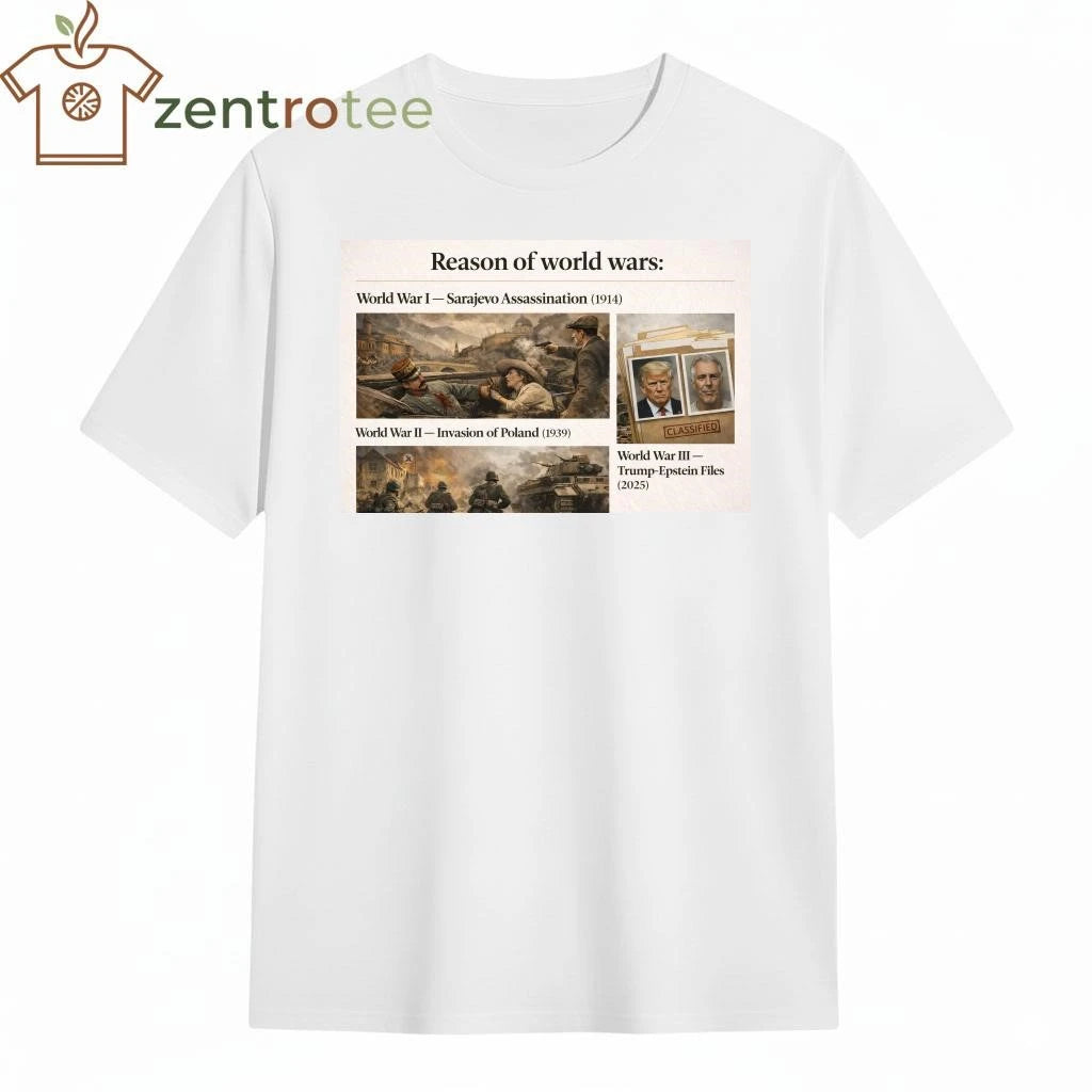 Awesome Reason of Word Wars III Trump Epstein Files tee