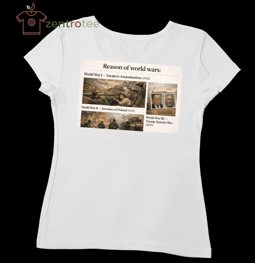 Awesome Reason of Word Wars III Trump Epstein Files tee
