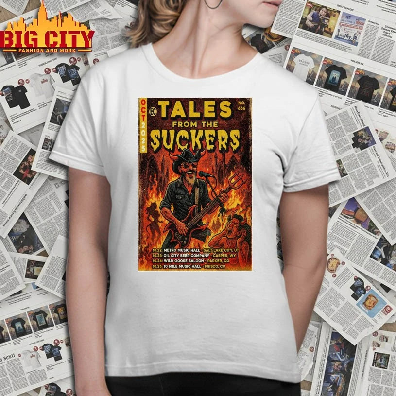 Awesome Tales From The Suckers Event October 2025 Poster Shirts