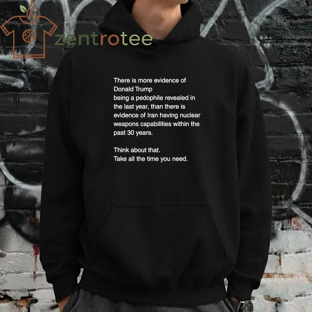 Awesome There is more evidence of Donald Trump being a pedophile revealed in the last year tee