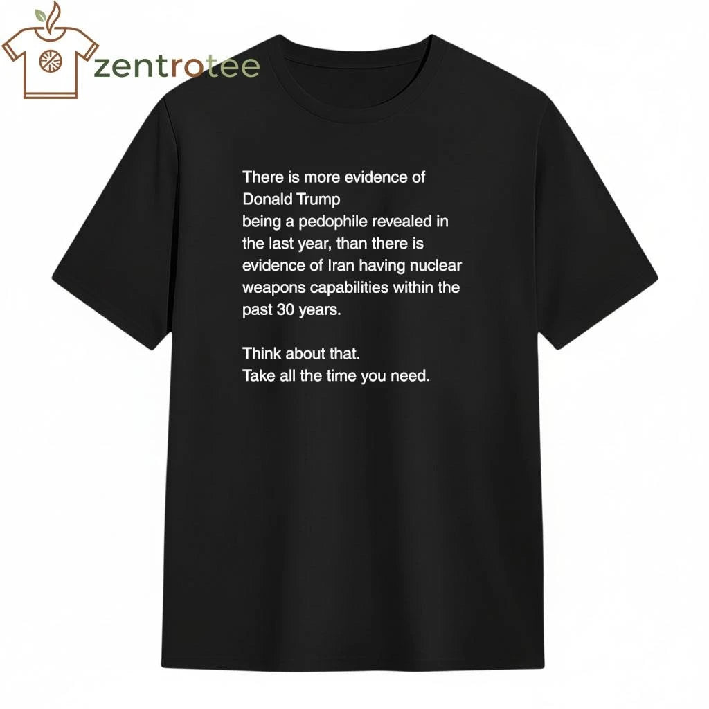 Awesome There is more evidence of Donald Trump being a pedophile revealed in the last year tee