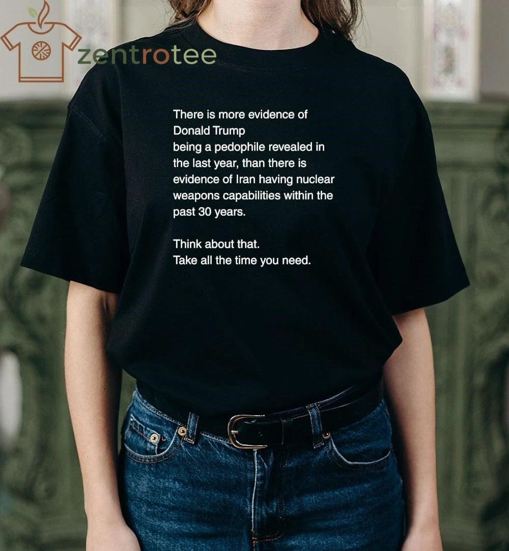 Awesome There is more evidence of Donald Trump being a pedophile revealed in the last year tee