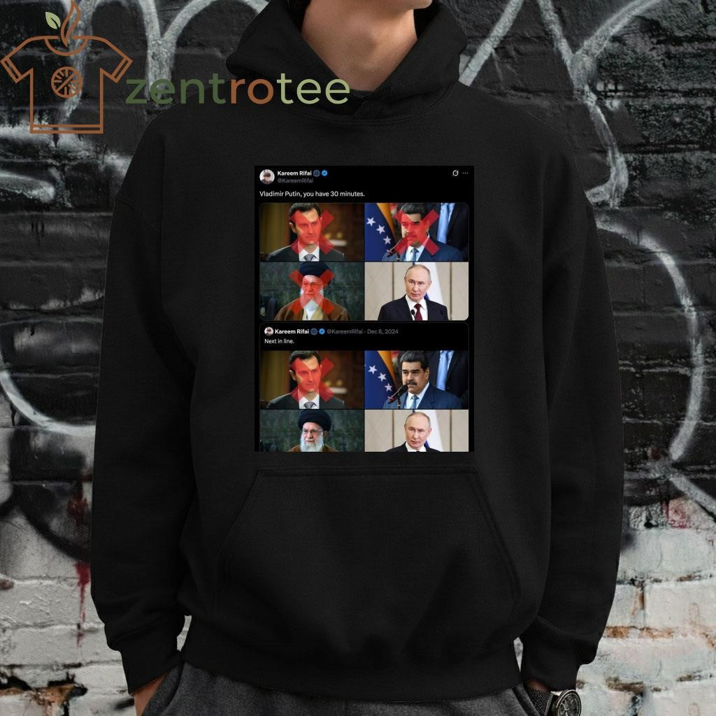 Ayatollah Ruhollah Khomeini death, Vladimir Putin you have 30 minutes tee